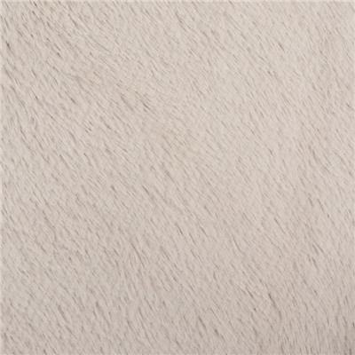 Лежанка с когтеточкой «Пижон», овальная, 55×36×47 см, пушистый мех, джут, коричневая