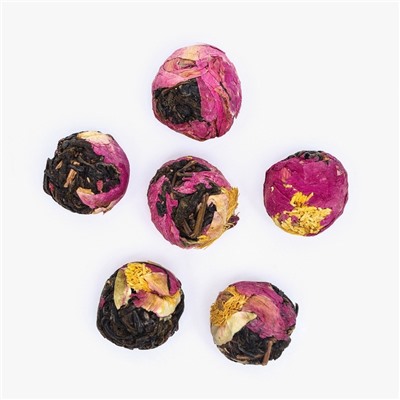 Китайский связанный зеленый чай, пион, 50 г