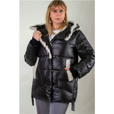 Зимняя куртка с меховой отделкой арт.2813