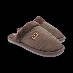 Тапочки домашние 10349-4 коричневые