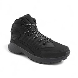 Ботинки на меху А691-1 черные