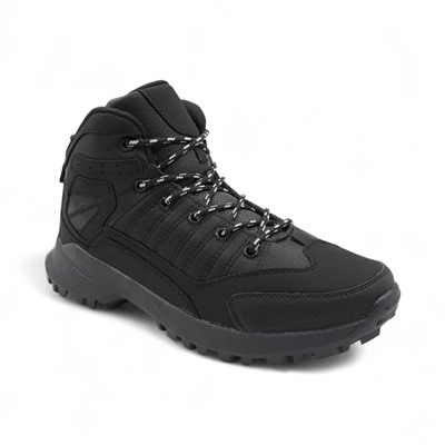 Ботинки на меху А691-1 черные