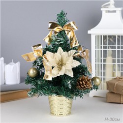 Елка искусственная настольная 30 см / 24H023-2 /уп 80/