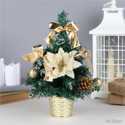 Елка искусственная настольная 30 см / 24H023-2 /уп 80/