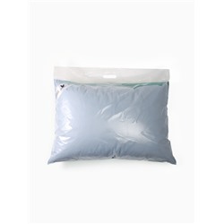 Подушка высокая «Belashoff. Стандарт-Н», 50×70 см, пух 30%, перо 70%, тик 100 %, голубая