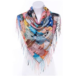 Платок CY2593-1 Кошки