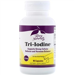 Terry Naturally, Tri-Iodine, 12,5 мг, 90 капсул