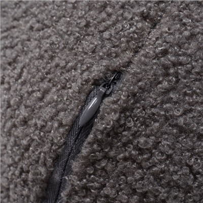 Подушка декоративная «Этель. Шар», d=30 см, тёмно-серая