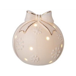 Фигурка 9,2*8,9*9,4см ШАР С LED-ПОДСВЕТКОЙ фрф Angels