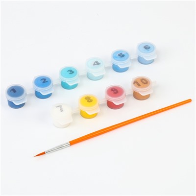 Картина по номерам для детей на холсте с подрамником «Корги космонавт», 20×30 см