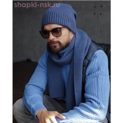 M 473 F 473 Комплект мужской флис (колпак+шарф)