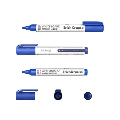 Маркер для магнитной доски с жидкими чернилами Tank LW-600 синий 48775 ErichKrause