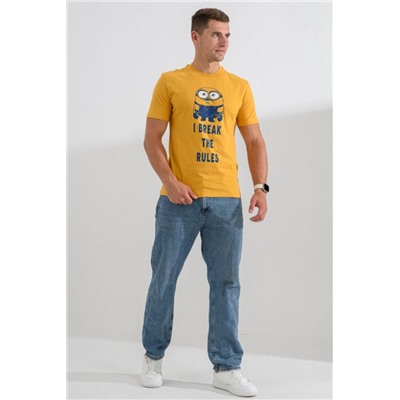 8567 футболка унисекс (Желтый_миньон)