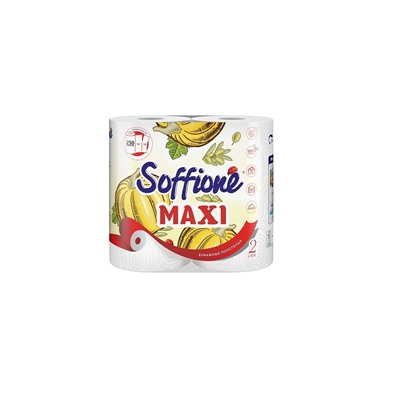 Soffione Полотенца бумажные 125 листов Maxi 2шт