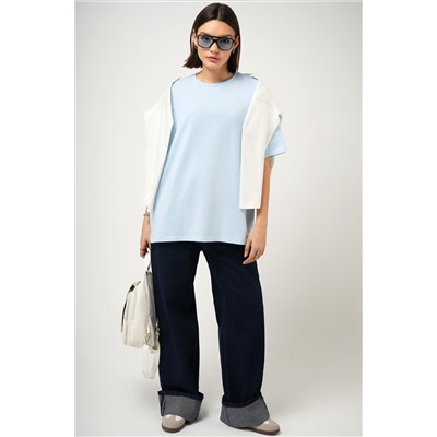 Женская футболка оверсайз Happyfox