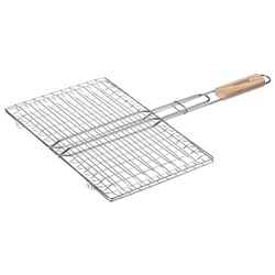Решётка - гриль для рыбы maclay, 25×34 см, нержавеющая сталь, для мангала
