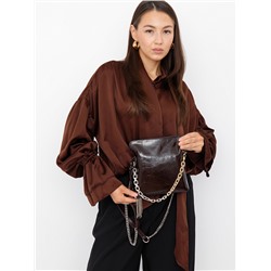 Сумка 6010-1L coffee Polina&Eiterou