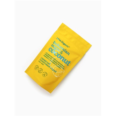 Скраб для тела Bohemian sugar and coconut, сахарный, кокосовый, 220 г, Miss Organic