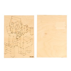 Доски для выжигания «Игровой мир»