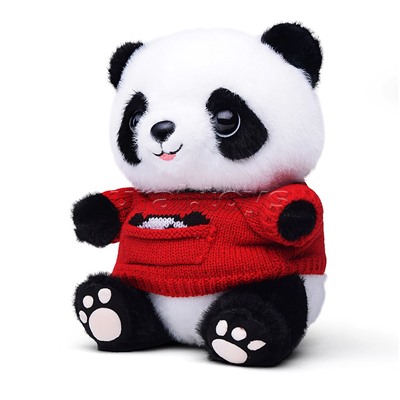 Панда в Красном Свитере, 25 см