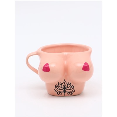 Кружка чайная керамическая «Бюст с тату», 250 мл, 18+