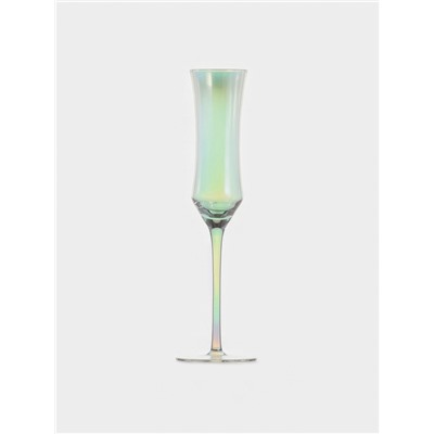 Бокал для шампанского Magistro «Кира», 180 мл, 7×25.5 см, стекло, перламутровый