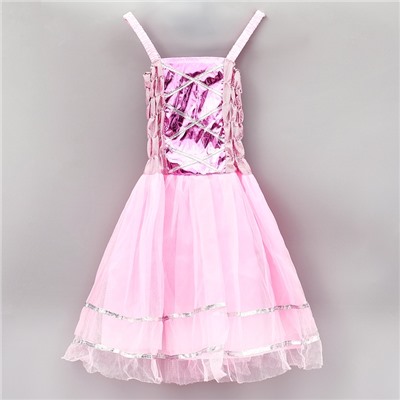 Карнавальный костюм «Красивая принцесса»: платье, накидка, ободок, рост 104-134 см