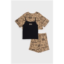 Комплект (Футболка+Майка+Шорты) PLAYTODAY, 1122521