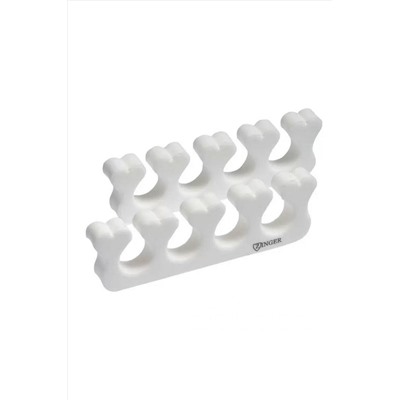 Zinger Разделители для пальцев / Separator-03, белый, 2 шт. KRISTALLER, 1111341