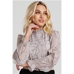 Блузка женская  7093/03/Бежевый
