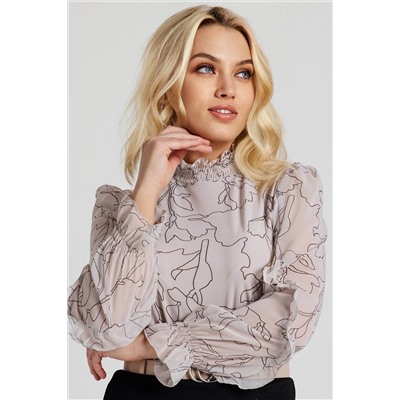 Блузка женская  7093/03/Бежевый