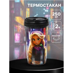 Термостакан детский со вставкой «Рапунцель», 250 мл