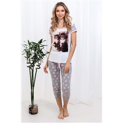 Пижама с бриджами Два котёнка НАТАЛИ, 883850