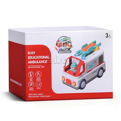 Машина "Скорая помощь" в коробке