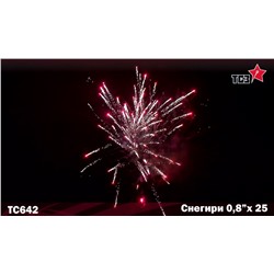 Фейерверк РС6390 Снегири (0,8" х 25)