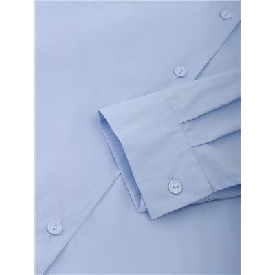 Рубашка женская MINAKU: Casual Collection, размер 52, цвет голубой