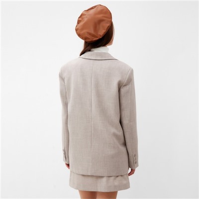 Пиджак женский MIST, размер 48-50, бежевый