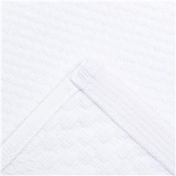 Полотенце махровое LoveLife Royal 50×90 см, цвет белый, 100% хл, 450 г/м²