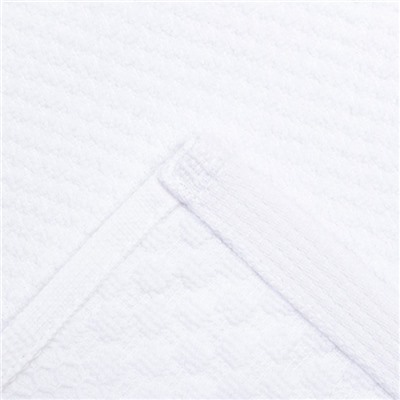 Полотенце махровое LoveLife Royal 50×90 см, цвет белый, 100% хл, 450 г/м²