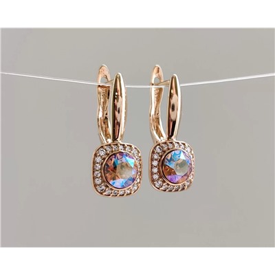 Серьги с кристаллами Swarovski