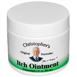 Christopher's Original Formulas, Мазь против зуда, 2 жидкие унции (59 мл)