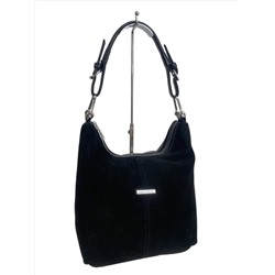 Женская сумка из искусственной кожи, цвет черный