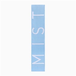 Шарф женский двусторонний MIST голубой, размер 47*226см