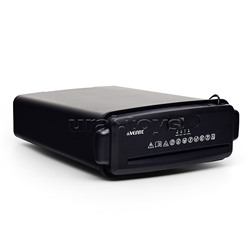 Шредер для бумаги DV1061 308x130x371 мм, 10 литров, вес 1,5 кг, одновременная загузка 6 листов, уровень секретности 1, для бумаги и кредитных карт,