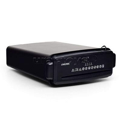 Шредер для бумаги DV1061 308x130x371 мм, 10 литров, вес 1,5 кг, одновременная загузка 6 листов, уровень секретности 1, для бумаги и кредитных карт,