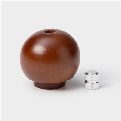 Мельница для специй Доляна «Дуновение леса», 26.5×5 см, керамический механизм, коричневая