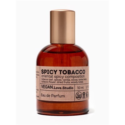 Парфюмерная вода женская Vegan Love Studio Spicy Tobacco, 50 мл (по мотивам Tobacco Vanille (Tom Ford)