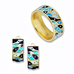 Серьги с английским замком арт. 22 7234 (id 288019)