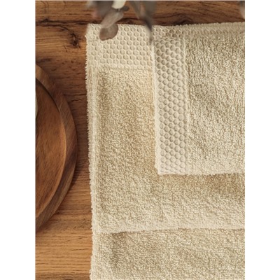 Полотенце махровое LoveLife Natural beige, 100×150 см, 100% хлопок