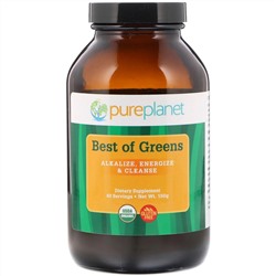 Pure Planet, Органический, Best of Greens, 150 г